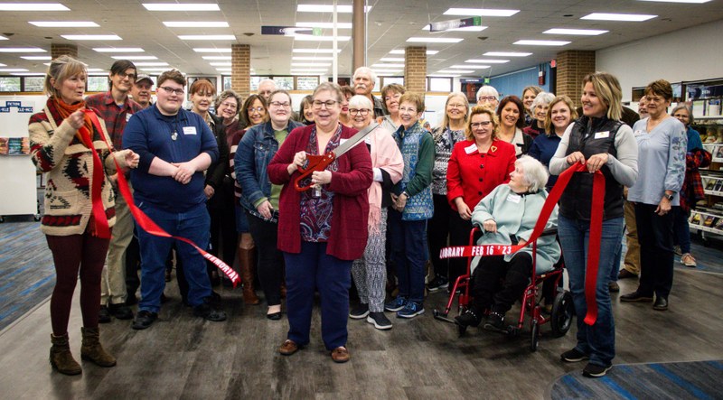 Ribbon Cutting for Feb 2023 Renovations